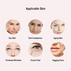 HIFU - FacialDefy 3.0 Lite, HIFU 2in1 Occhi e Viso Ultrasuono Microfocalizzato, Stimola la Produzione di Collagene, Riduce le Rughe