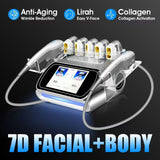 HIFU - FacialDefy 4.0, Macchina di Bellezza Ultrasuono Focalizzato HIFU 7D, Lifting Profondo del SMAS, Rimozione Grasso, Rimozione Rughe, Modellamento Corpo