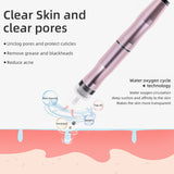 FREYARA HOBA - FacialClean 1.0 Plus, Dispositivo per la Pulizia Profonda dei Pori con Tecnologia a Vuoto, Funzione di Spruzzo d'Acqua e Hydrojet, Sistema 8-in-1 di Cura della Pelle all'Ossigeno