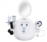 HOBA - FacialClean 5in1, Dispositivo Professionale per la Pulizia Profonda dei Pori con Microbolle, Idratazione, Rimozione Punti Neri e Infusione di Siero, Gestione Completa della Pelle, Risultati Spa a Casa