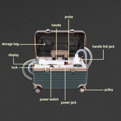 LASER FacialPure 4.0, Macchina Portatile Picosecondi Non Invasiva Con Trolley Piccolo, Rimozione Tatuaggi E Depilazione Sopracciglia