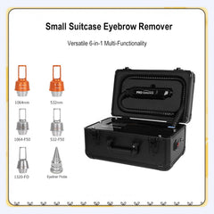 LASER FacialPure 5.0 – Macchina Laser Picosecondi Portatile in Elegante Valigetta Nera per Rimozione Indolore e Non Invasiva di Tatuaggi e Sopracciglia