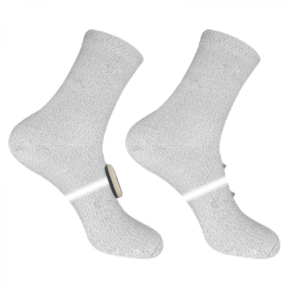 Calze a Compressione EMS con Ioni d’Argento e Micro Elettrostimolazione – Massaggiatore Piedi per Circolazione e Recupero Muscolare