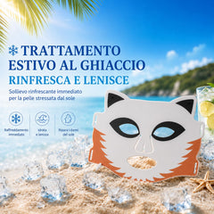 Maschera in Silicona con Terapia LED a 4 Colori e Freddo: La Maschera Ultimativa con 276 Perle LED per la Cura della Pelle e l'Anti-Aging