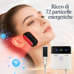 Dispositivo professionale portatile a infrarossi lontani con 72 minerali – Terapia termica per sollievo dal dolore, ringiovanimento della pelle, detox e rilassamento muscolare