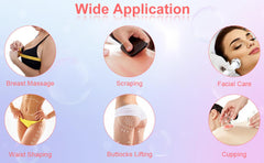 Dispositivo di Terapia a Coppettazione con Vuoto, con 24 Coppe, per Pelle del Corpo e del Seno, Ricarica con Spina