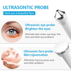 Dispositivo a Ultrasuoni per Fisioterapia, Bruciatore di Grassi, Modellatore del Corpo per Perdita di Peso, Cura della Pelle 3in1, Dispositivo per Bellezza del Viso, Riparazione, Recupero e Disintossicazione