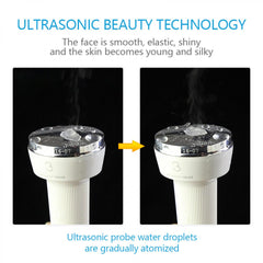Dispositivo a Ultrasuoni per Fisioterapia, Bruciatore di Grassi, Modellatore del Corpo per Perdita di Peso, Cura della Pelle 3in1, Dispositivo per Bellezza del Viso, Riparazione, Recupero e Disintossicazione