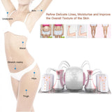 Sistema 6in1 80K RF Ultrasuoni Vakuum Cavitazione per Modellamento Corpo e Bruciagrassi, con Pad Lipolaser