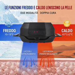 Dispositivo Portatile Caldo/Freddo per Dolori Muscolari e Articolari, Gonfiore e Recupero