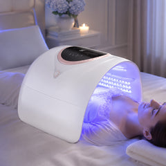 Dispositivo LED Fotodinamico a 4 Colori – Macchina Professionale per Fototerapia a Luce Rossa con Attacco EU, Anti-Acne, Ringiovanimento e Schiarimento della Pelle