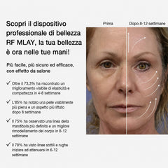 MLAY Macchina professionale di bellezza a radiofrequenza per lifting, tonificazione, rimozione delle rughe, rassodamento della pelle del viso e del corpo