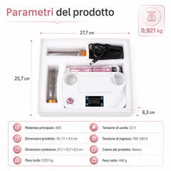 FREYARA HOBA - FacialClean 1.0 Plus, Dispositivo per la Pulizia Profonda dei Pori con Tecnologia a Vuoto, Funzione di Spruzzo d'Acqua e Hydrojet, Sistema 8-in-1 di Cura della Pelle all'Ossigeno