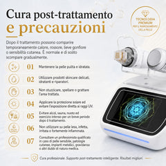 Dispositivo RF Microneedling Professionale Viso e Corpo con Martello Freddo – Radiofrequenza, Pori Dilatati, Rughe e Cicatrici da Acne