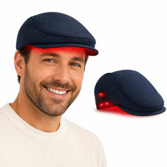 Cuffia per Fototerapia a 84 LED Senza Fili – Crescita dei Capelli più Sana, Batteria 1800mAh, Ricaricabile e Portatile