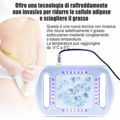 FREYARA Dispositivo Portatile per Criolipolisi a Freddo, Rimodellamento Corpo e Riduzione del Grasso Localizzato