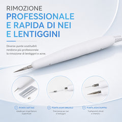 Dispositivo a Ultrasuoni per Fisioterapia, Bruciatore di Grassi, Modellatore del Corpo per Perdita di Peso, Cura della Pelle 3in1, Dispositivo per Bellezza del Viso, Riparazione, Recupero e Disintossicazione