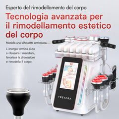 80K 13in1 Macchina per Cavitazione Radiofrequenza, Sistema Dimagrante Corpo Professionale ad Ultrasuoni, Massaggiatore Anticellulite per Salone SPA