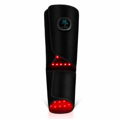 90 LED Stivale Wireless per Polpaccio e Piede con Terapia a Luce Rossa e Infrarossa e Vibrazione, per Sollievo alle Gambe Doloranti e Recupero Muscolare Più Rapido