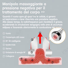 4in1 40K Radiofrequenza Ultrasuoni Cavitazione Macchina, Bruciare Grasso, Apparecchio Dimagrante del Corpo per Viso, Braccio, Vita, Pancia, Gamba