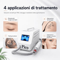 LASER FacialPure 3.0 – Dispositivo Laser A Picosecondi PICO Per La Rimozione Indolore E Non Invasiva Di Tatuaggi E Pigmenti Sopraccigliari, Per Risultati Rapidi E Sicuri