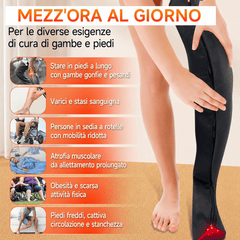 Stivali per fototerapia a luce rossa e infrarossa a 528 LED di qualità medica per gambe e piedi