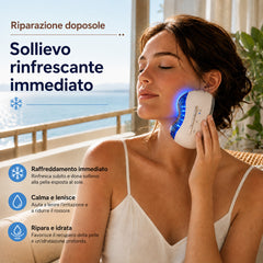 EMS-FacialGlow HC2501, Dispositivo di Bellezza Dual-Mode, Potere Sbiancante & Anti-Aging con Terapia Calda e Fredda